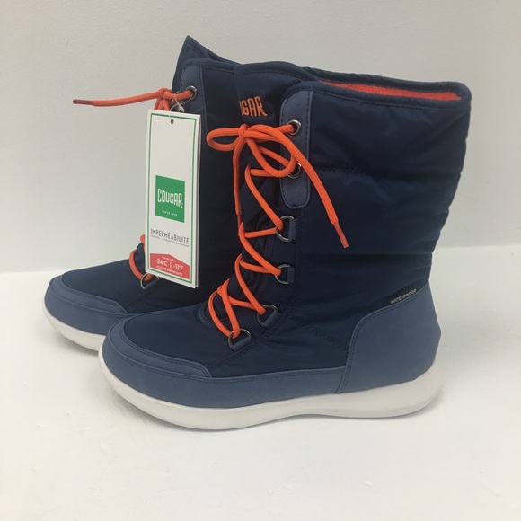 Cougar Blue and Orange Winter Boots - Picture 3 of 8